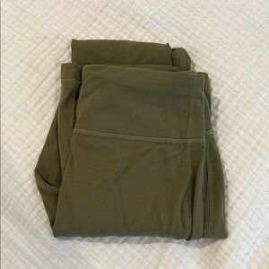 Athleta Girl Green Flare Leggings